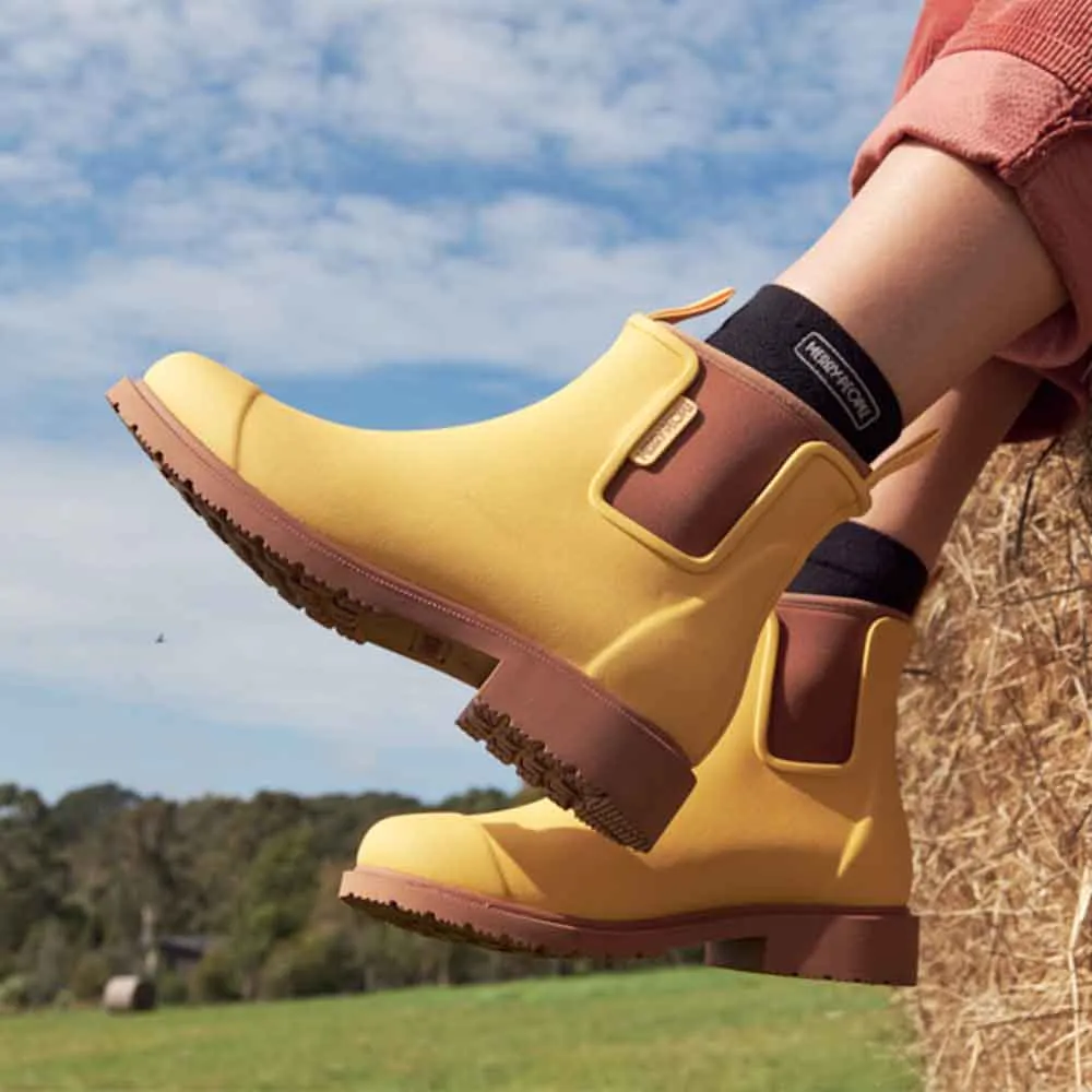 Merry People Bobbi Gumboots - Sunflower Yellow