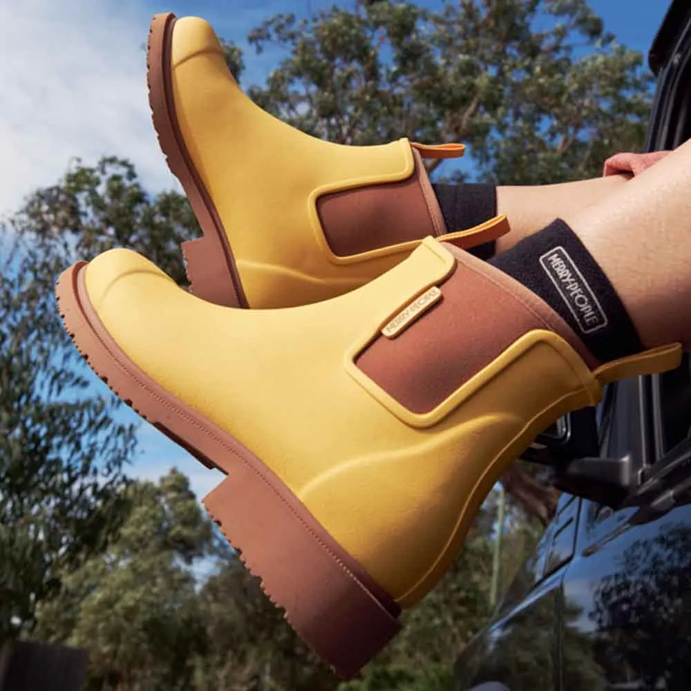 Merry People Bobbi Gumboots - Sunflower Yellow