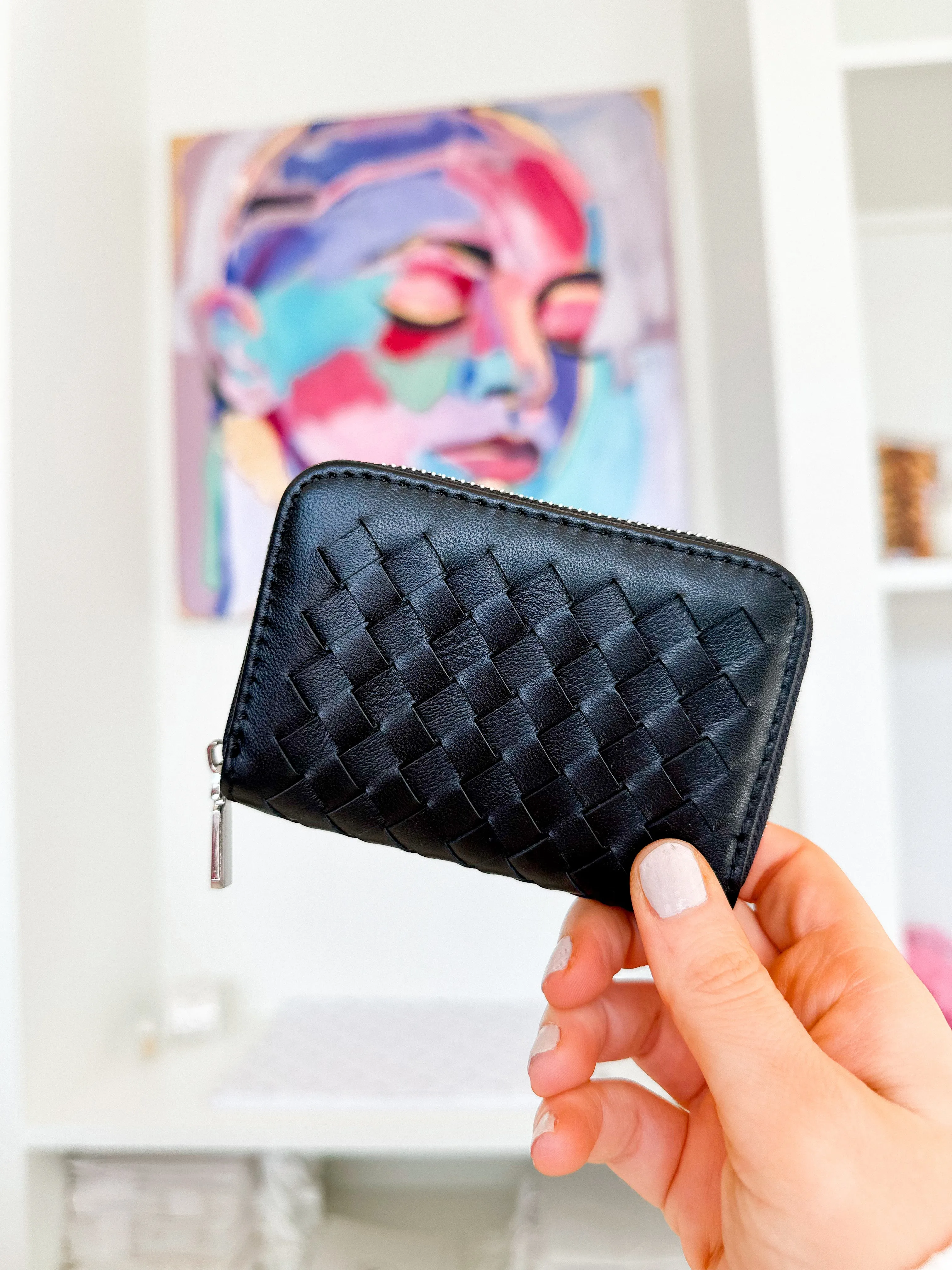 Mini Woven Wallet
