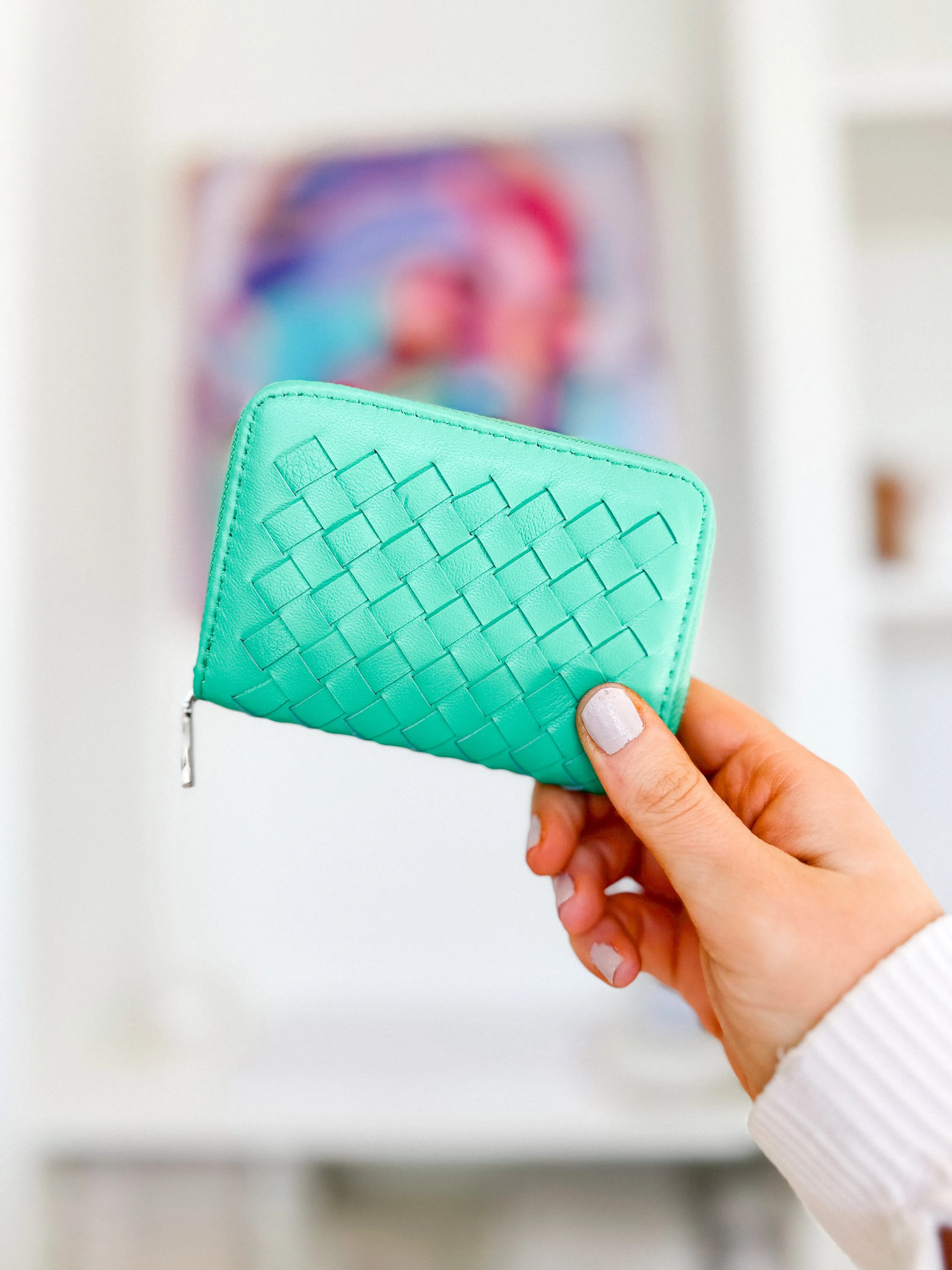 Mini Woven Wallet