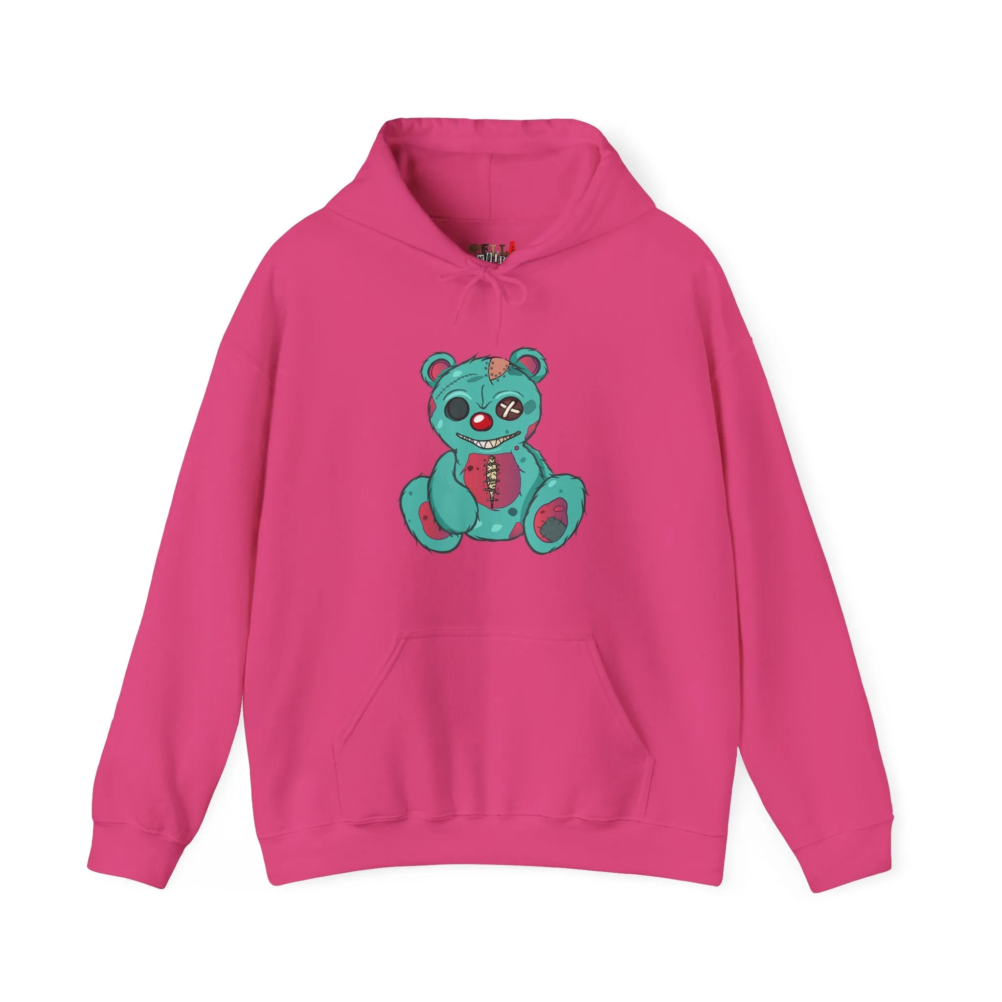 Missing Eye Teddy Bear Hoodie