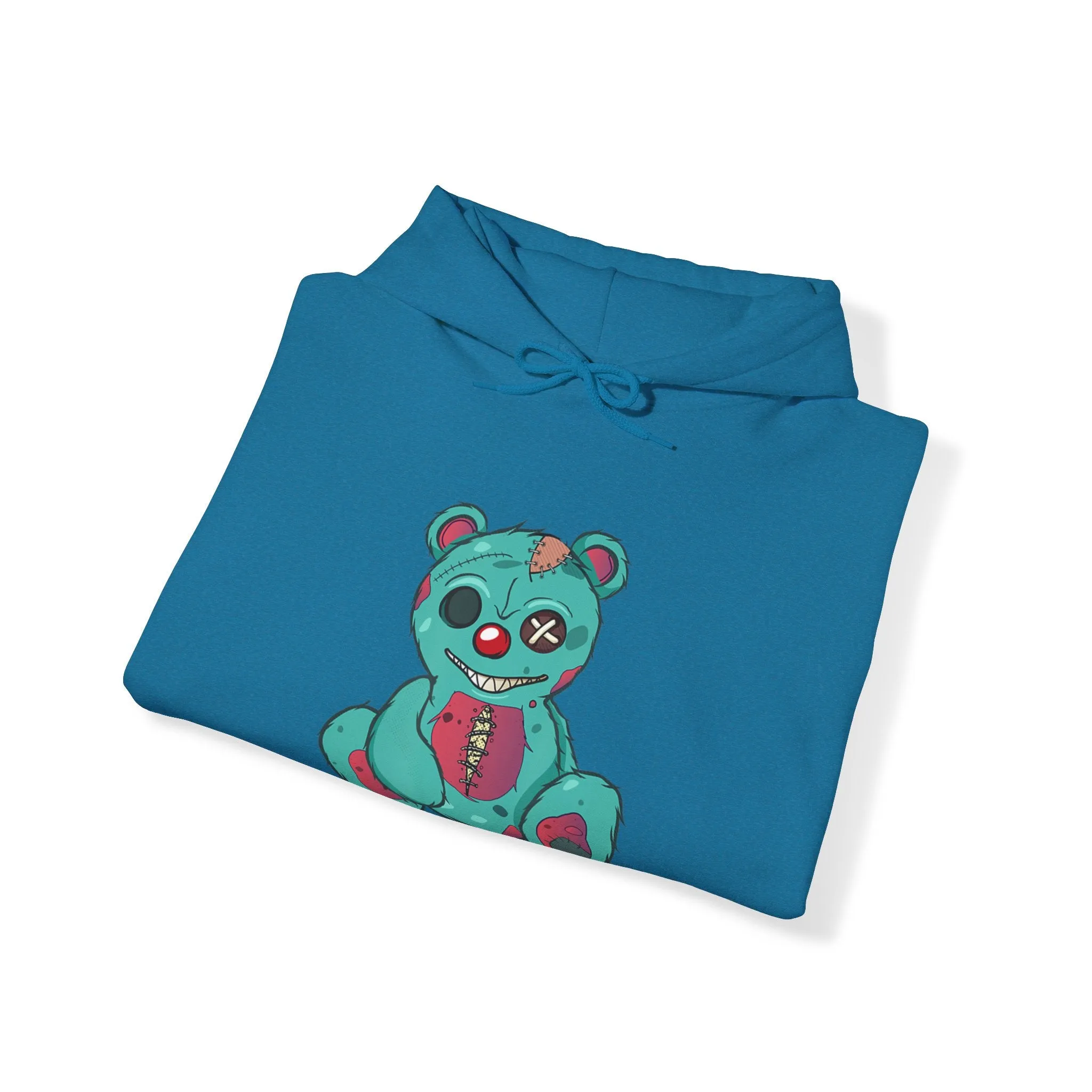 Missing Eye Teddy Bear Hoodie