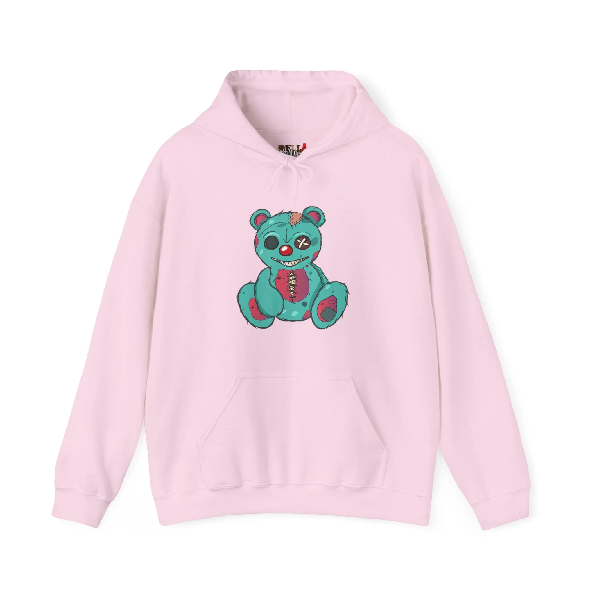 Missing Eye Teddy Bear Hoodie