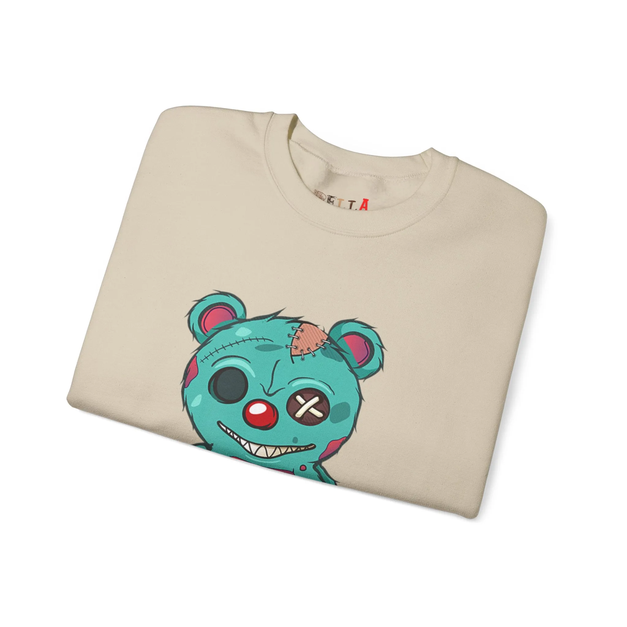 Missing Eye Teddy Bear Sweatshirt
