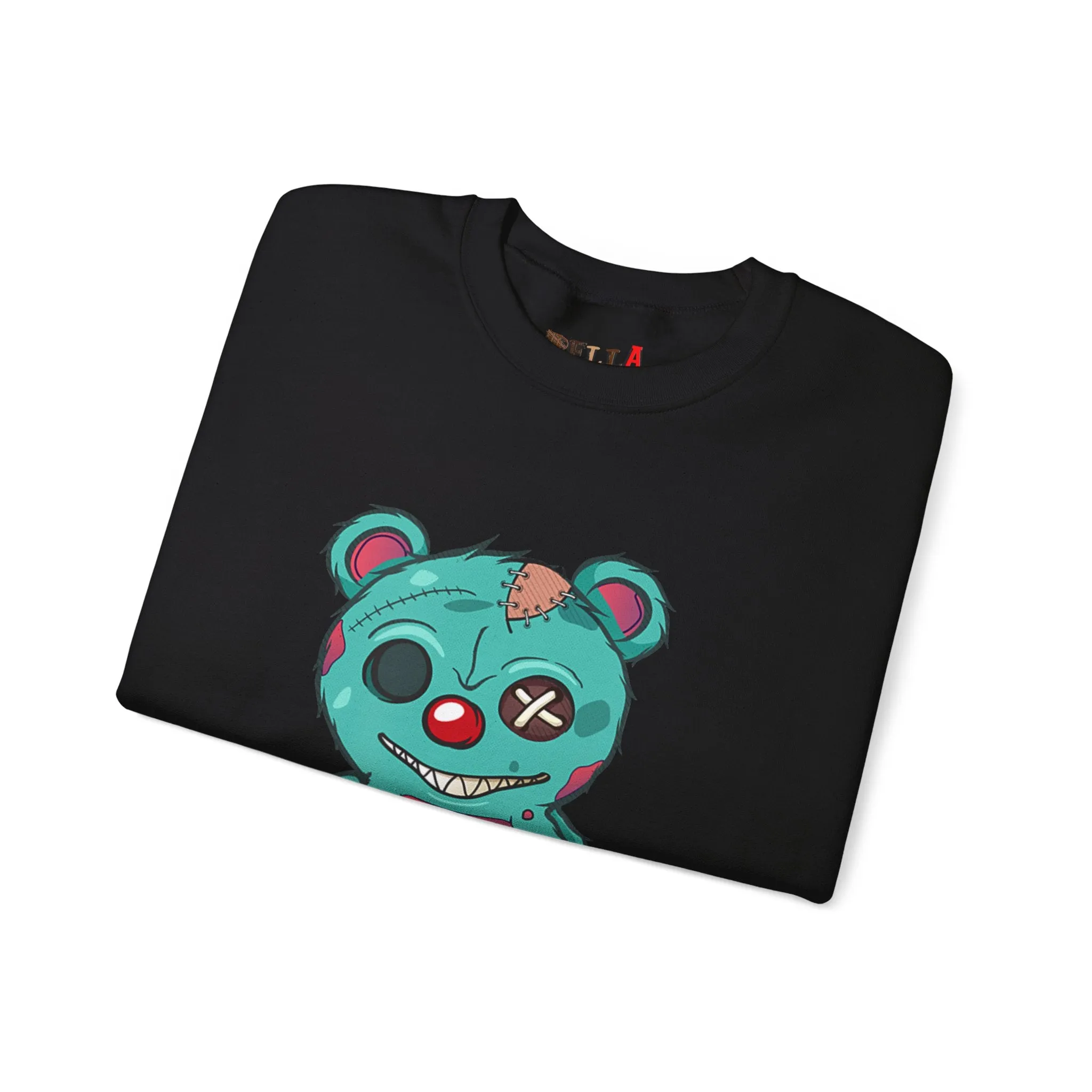 Missing Eye Teddy Bear Sweatshirt