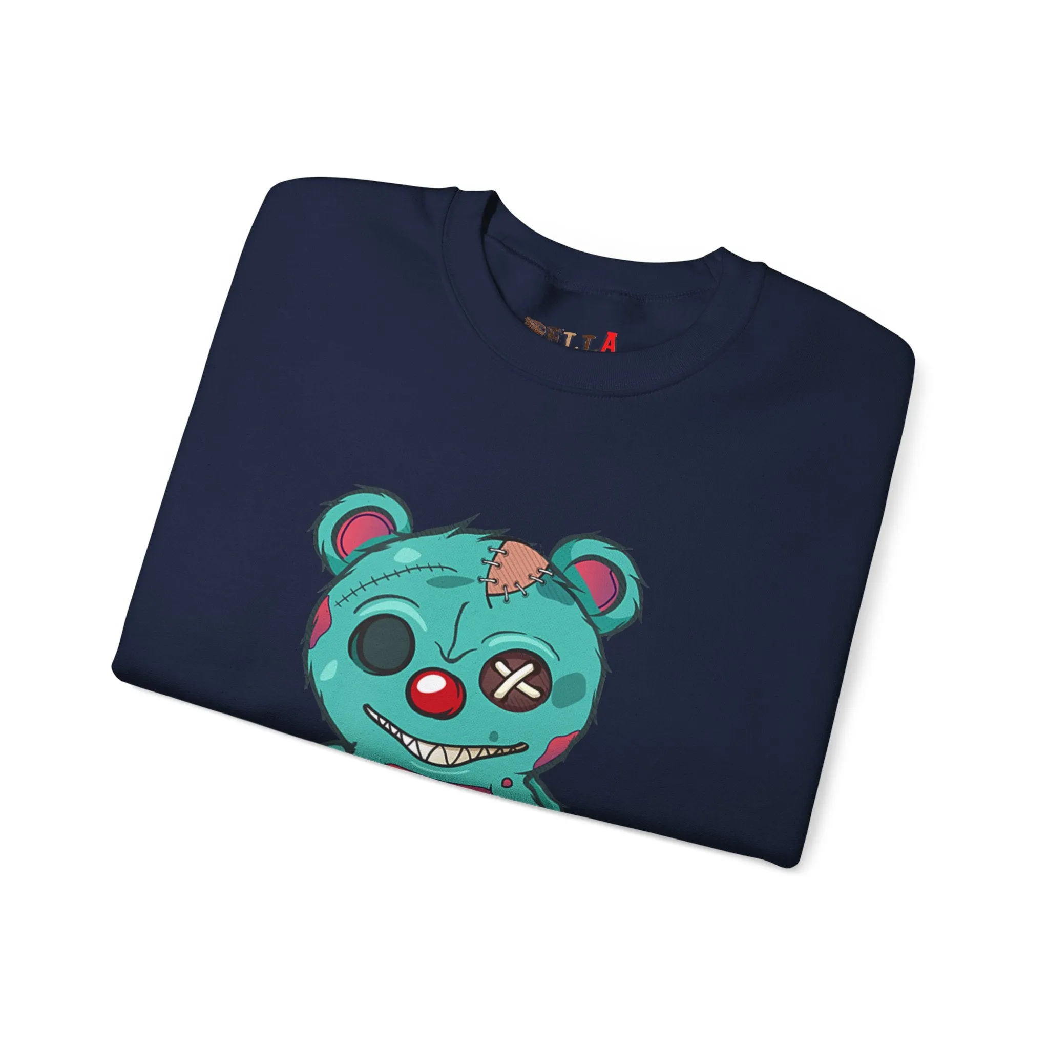 Missing Eye Teddy Bear Sweatshirt