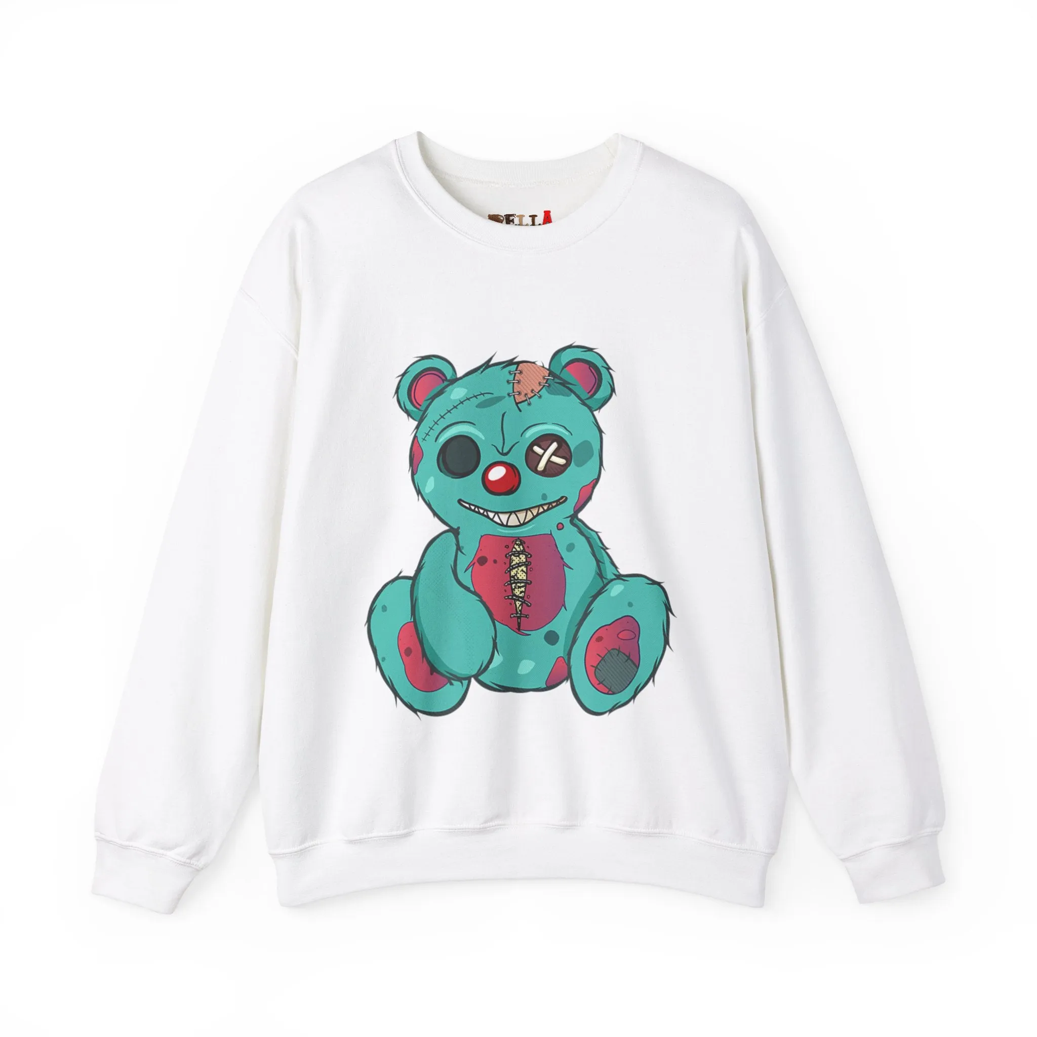 Missing Eye Teddy Bear Sweatshirt