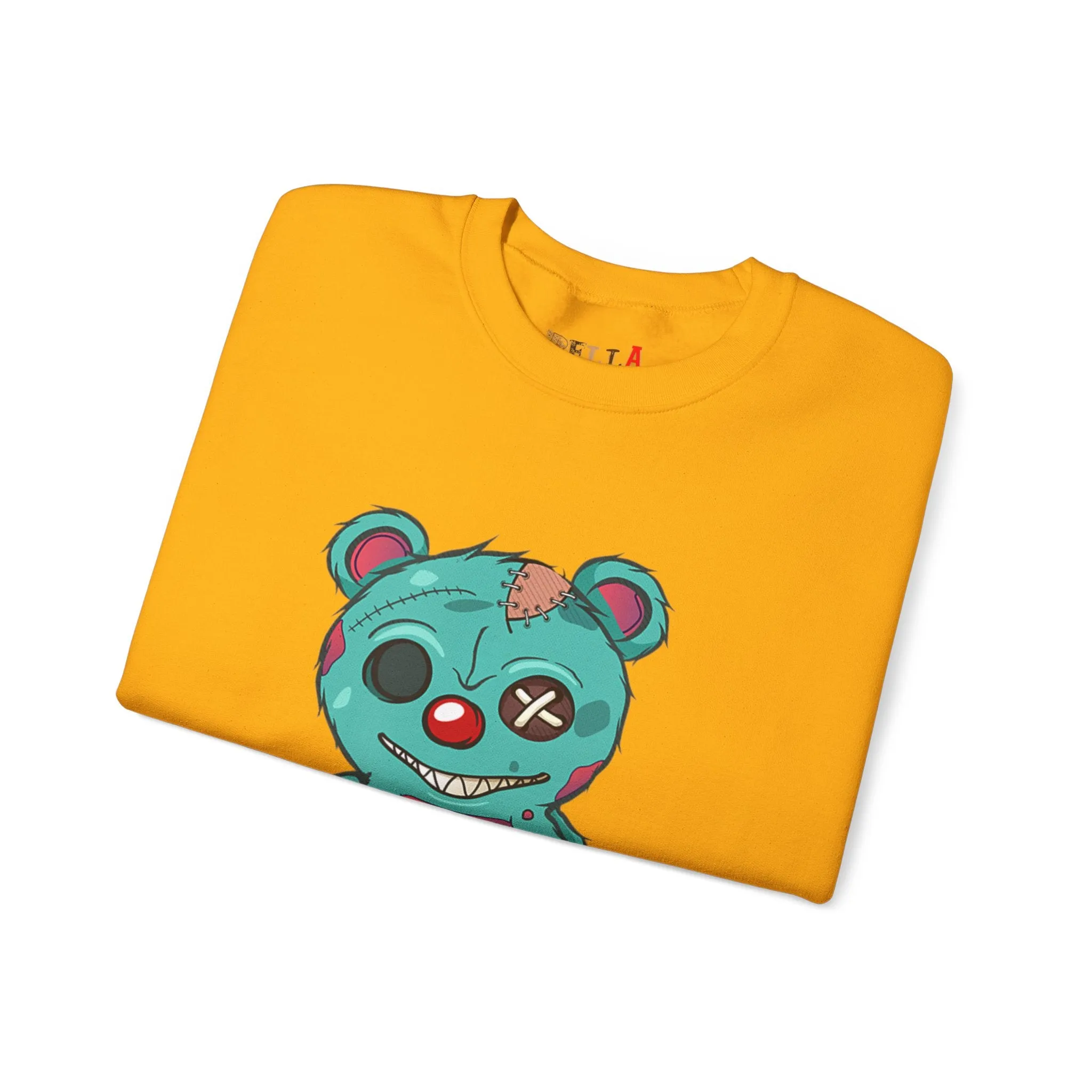 Missing Eye Teddy Bear Sweatshirt
