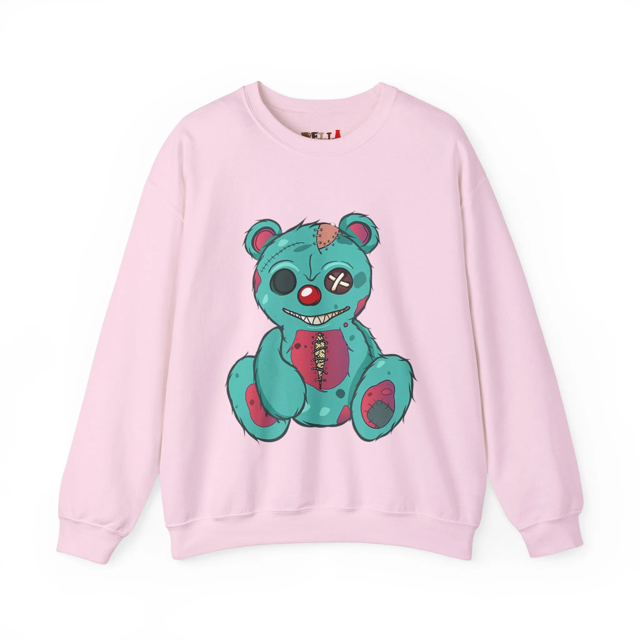 Missing Eye Teddy Bear Sweatshirt