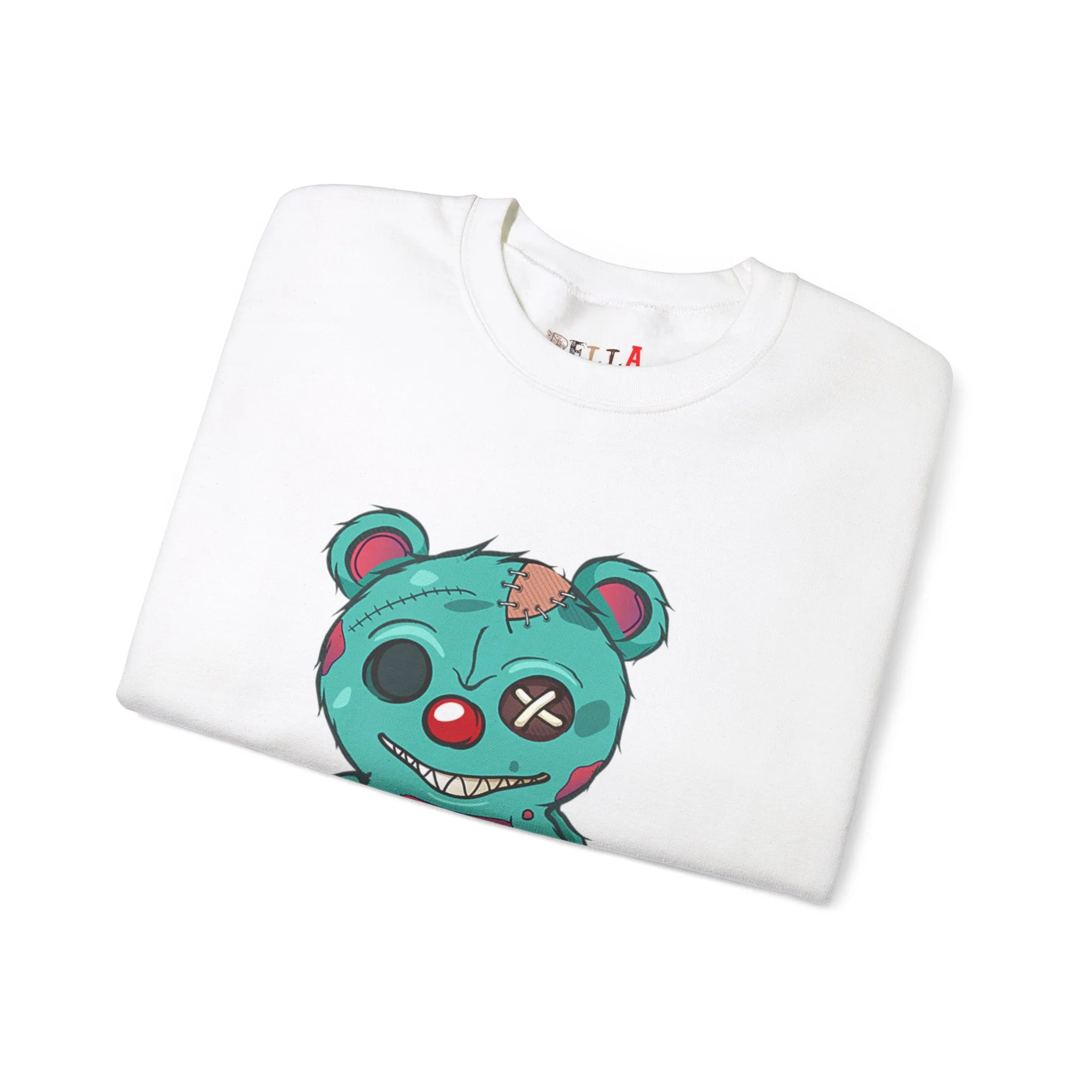 Missing Eye Teddy Bear Sweatshirt