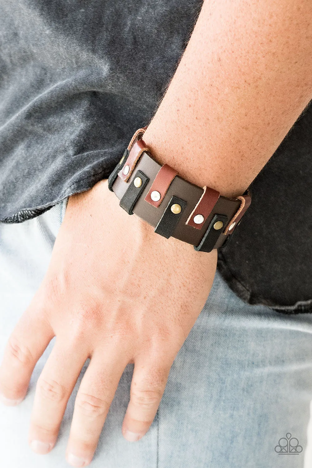 Modern Musketeer - Brown Paparazzi Accessories