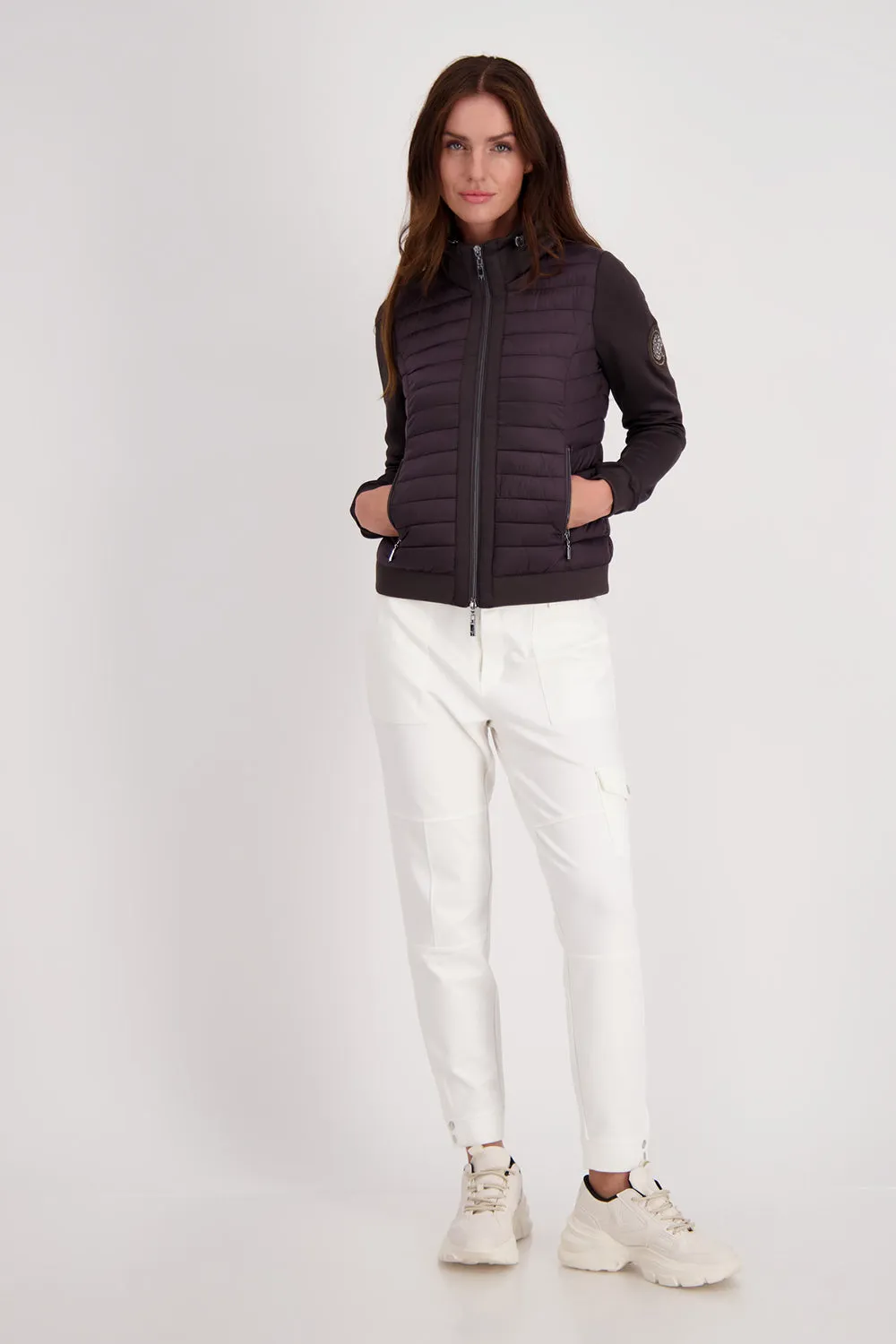Monari Quilted Neoprene Jacket M806432