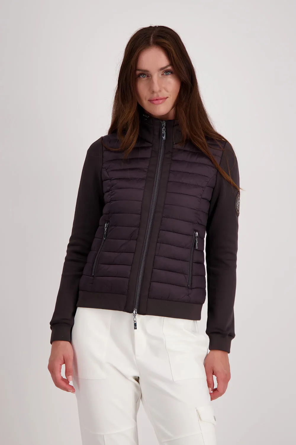 Monari Quilted Neoprene Jacket M806432