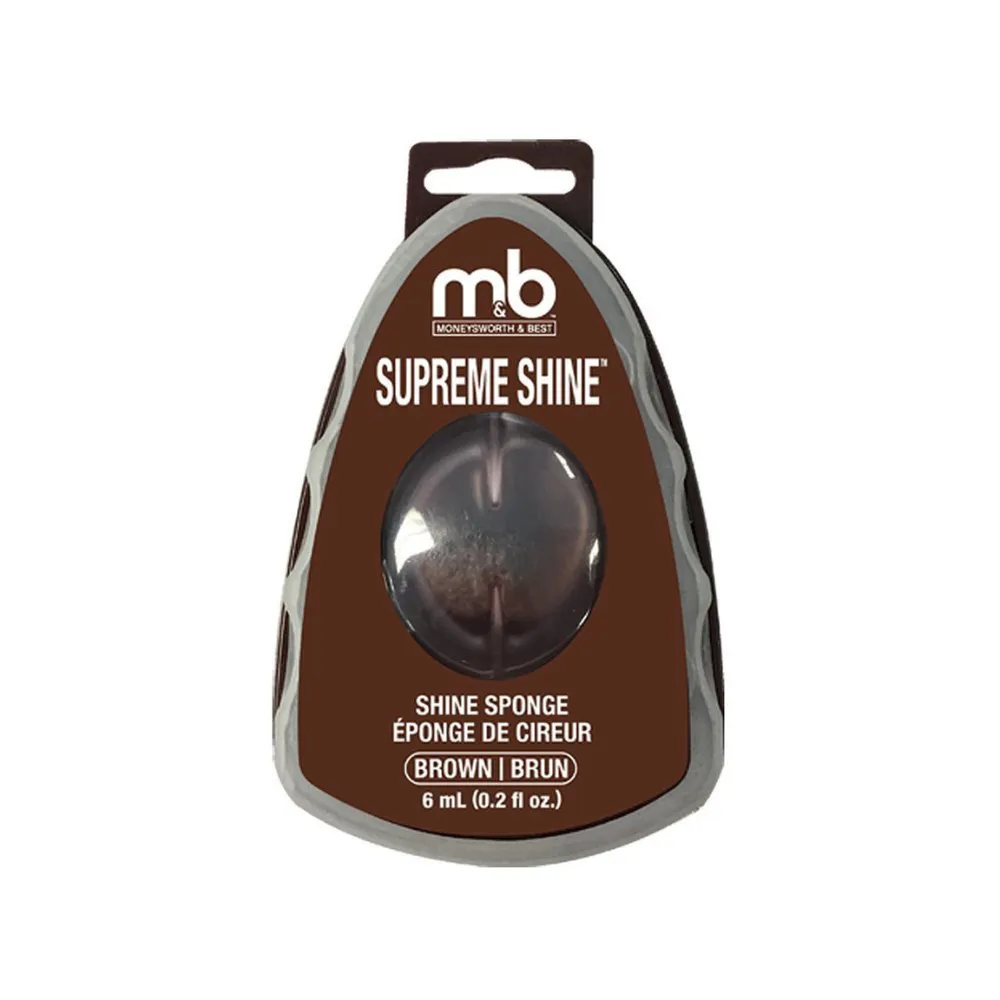 Moneysworth & Best Supreme Shine Brown Sponge