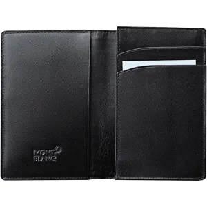Montblanc Black Leather Meisterstuck Business Card Holder