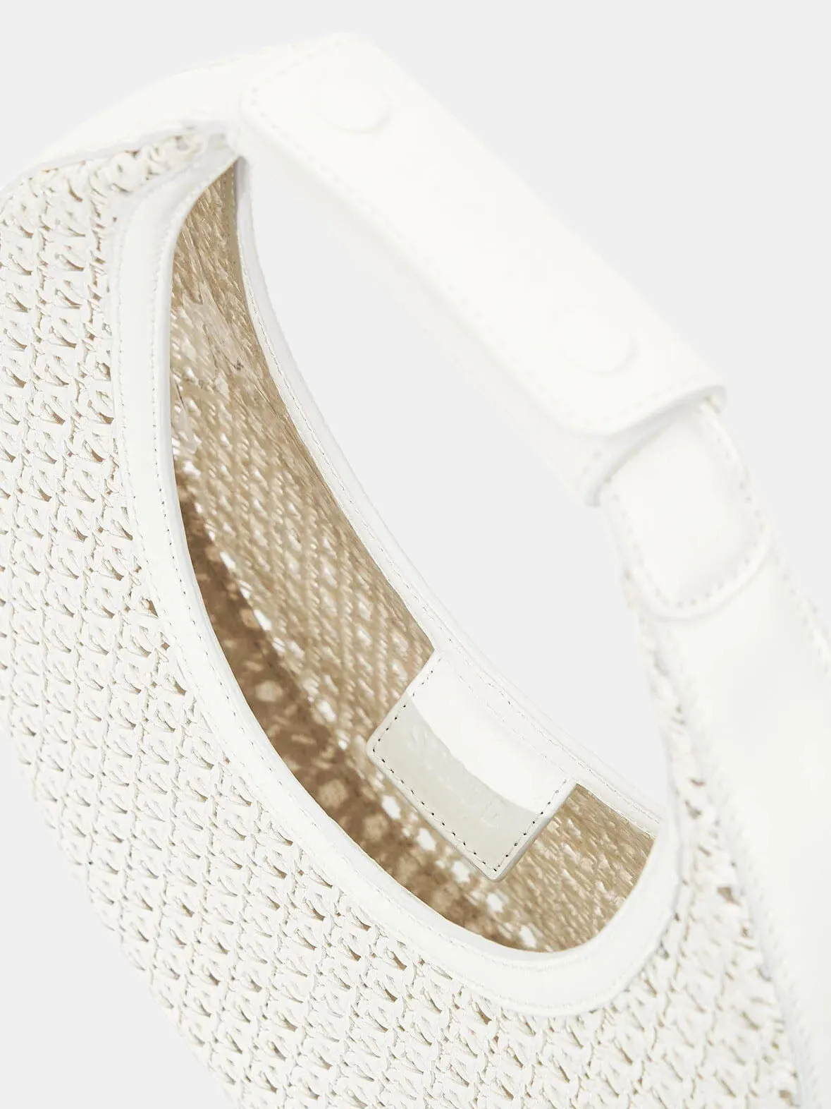 Moon Woven Tote Bag