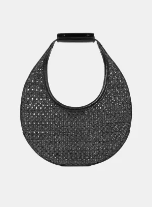 Moon Woven Tote Bag