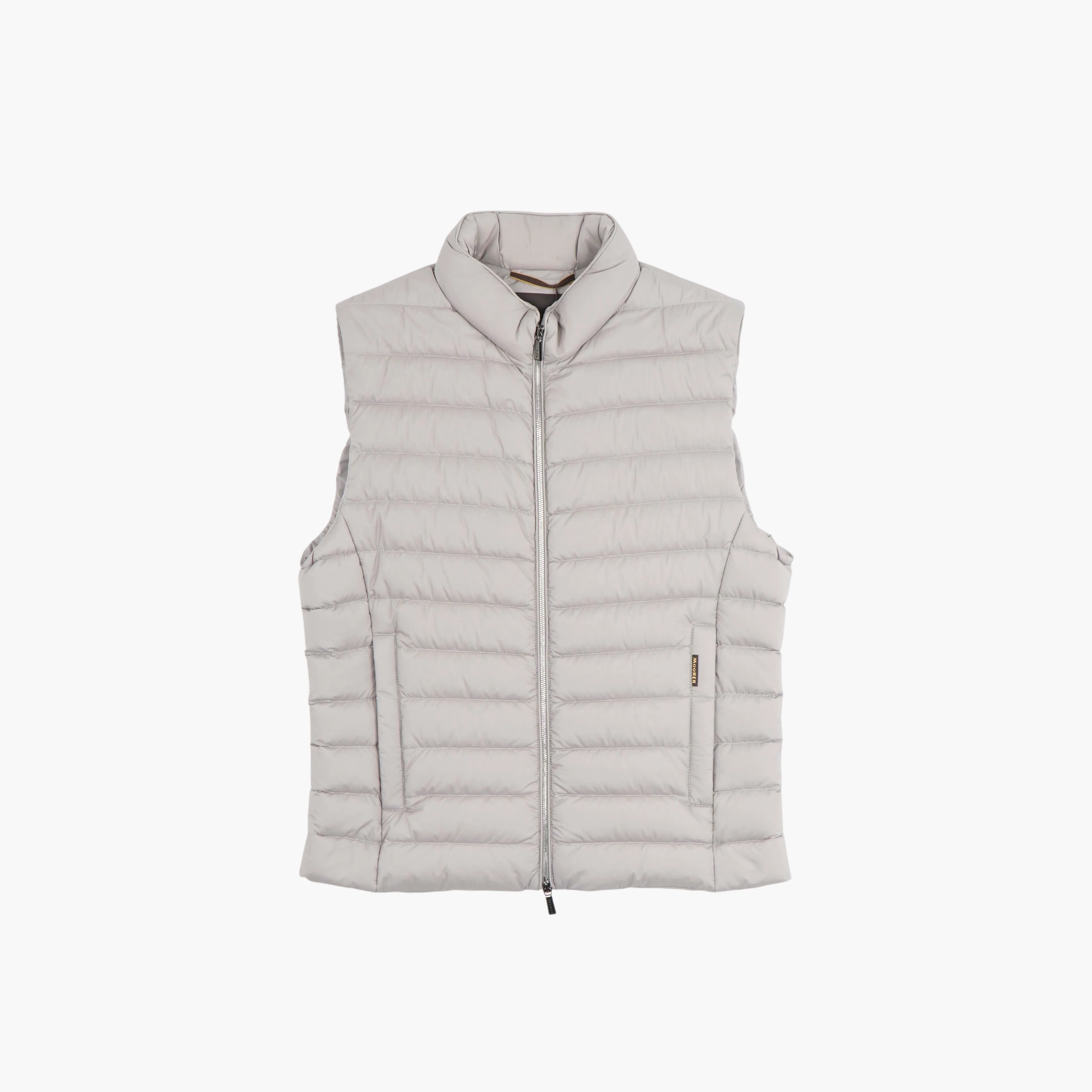Moorer Quilted Vest Grigio
