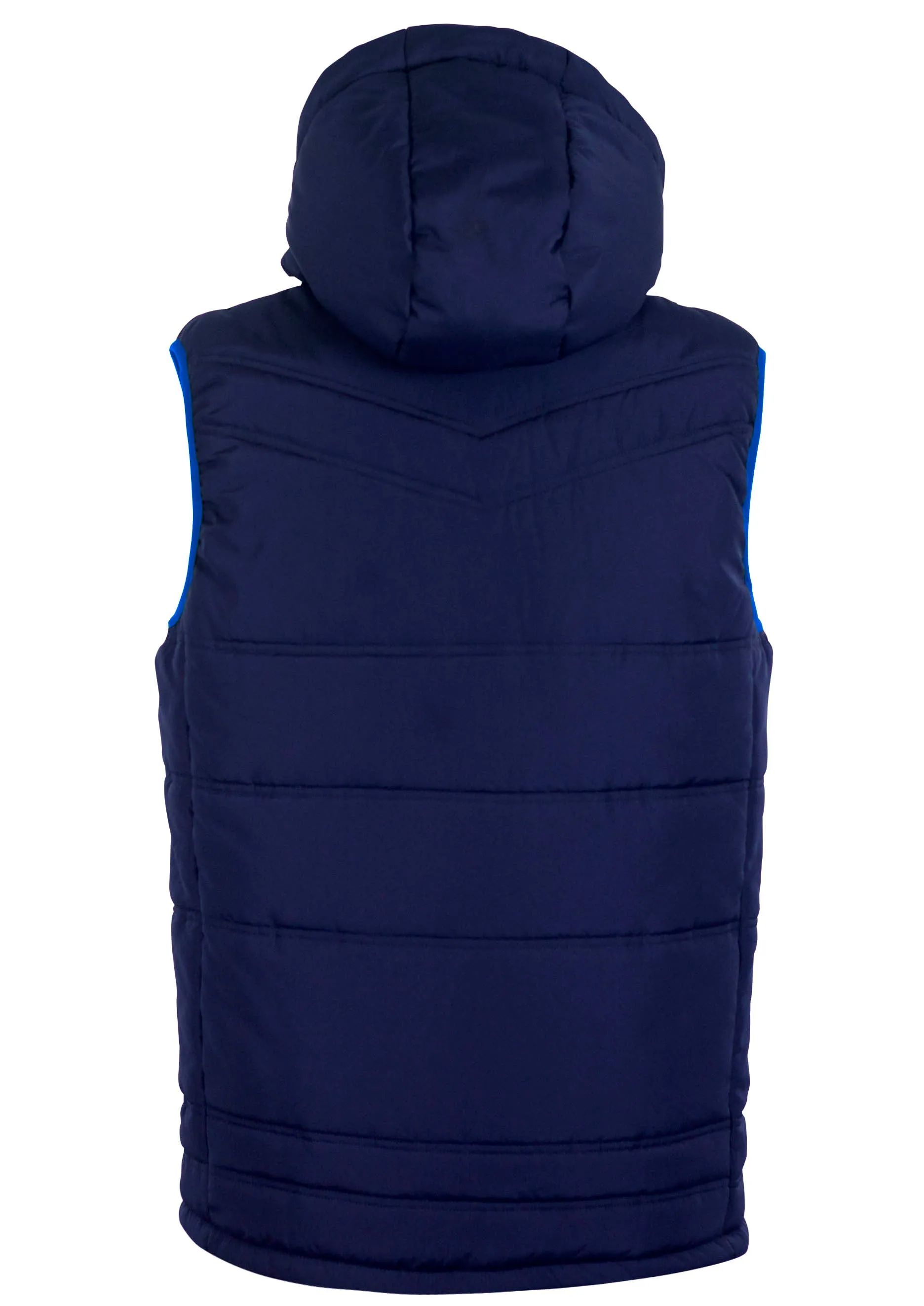 Mostrim Ladies Pop Up Shop Nova Sleeveless Navy Gilet Adult