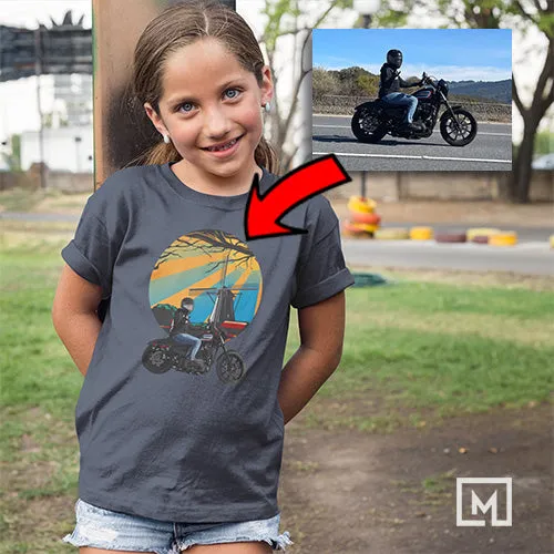 Motorcycles | Custom Print for Kids | Unisex T-shirt