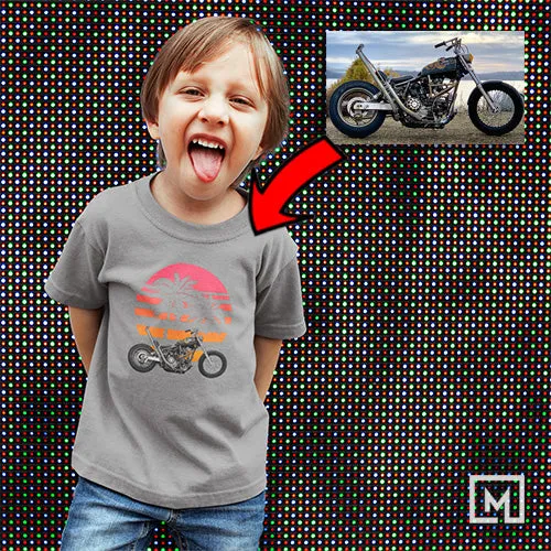 Motorcycles | Custom Print for Kids | Unisex T-shirt