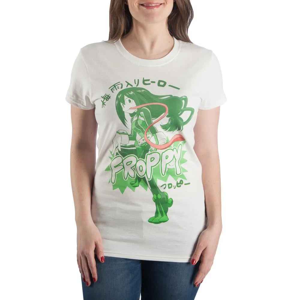 My Hero Academia Froppy Anime  T-shirt