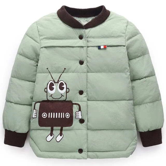 New Children's Fashion Jacket Boys Girls Spring Autumn