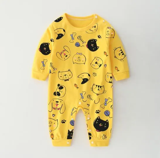 Newborn Baby Spring-Autumn Cotton Clothing Orangemom Baby Romper Boys Animal Costumes Boutique Pajama Roupa