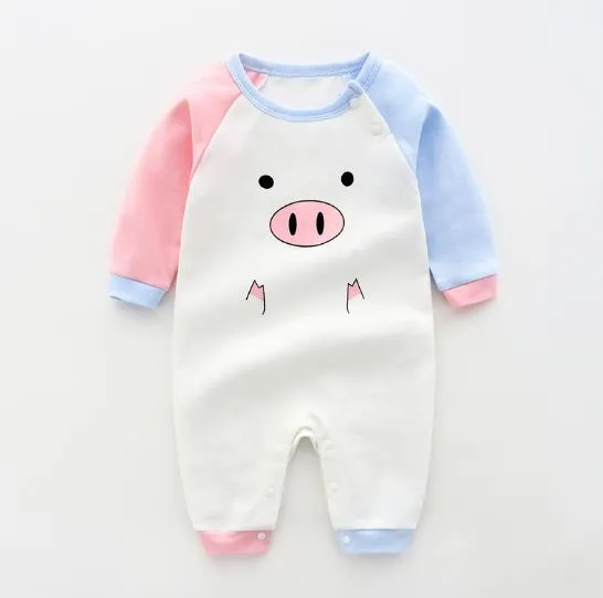 Newborn Baby Spring-Autumn Cotton Clothing Orangemom Baby Romper Boys Animal Costumes Boutique Pajama Roupa