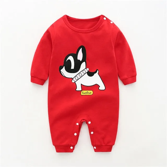 Newborn Baby Spring-Autumn Cotton Clothing Orangemom Baby Romper Boys Animal Costumes Boutique Pajama Roupa