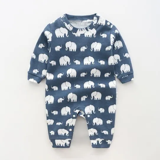 Newborn Baby Spring-Autumn Cotton Clothing Orangemom Baby Romper Boys Animal Costumes Boutique Pajama Roupa