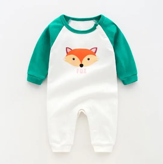 Newborn Baby Spring-Autumn Cotton Clothing Orangemom Baby Romper Boys Animal Costumes Boutique Pajama Roupa