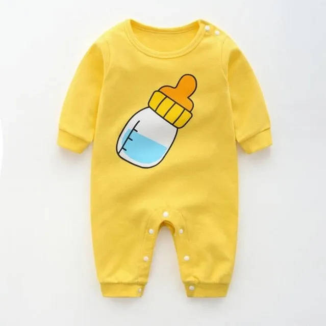 Newborn Baby Spring-Autumn Cotton Clothing Orangemom Baby Romper Boys Animal Costumes Boutique Pajama Roupa