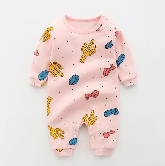 Newborn Baby Spring-Autumn Cotton Clothing Orangemom Baby Romper Boys Animal Costumes Boutique Pajama Roupa
