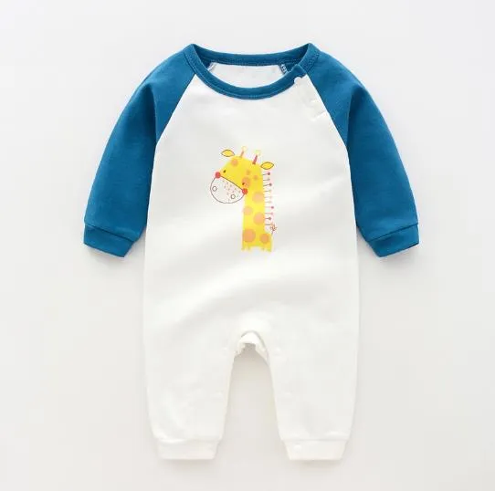 Newborn Baby Spring-Autumn Cotton Clothing Orangemom Baby Romper Boys Animal Costumes Boutique Pajama Roupa