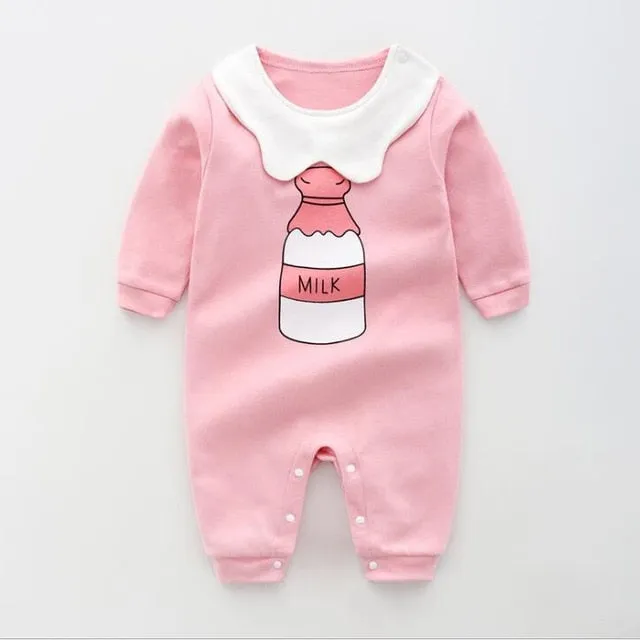 Newborn Baby Spring-Autumn Cotton Clothing Orangemom Baby Romper Boys Animal Costumes Boutique Pajama Roupa