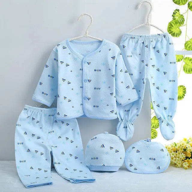 Newborn clothing Fashion Baby Boys Clothing Sets set 7pieces & 5 pieces clothes for 0-3M