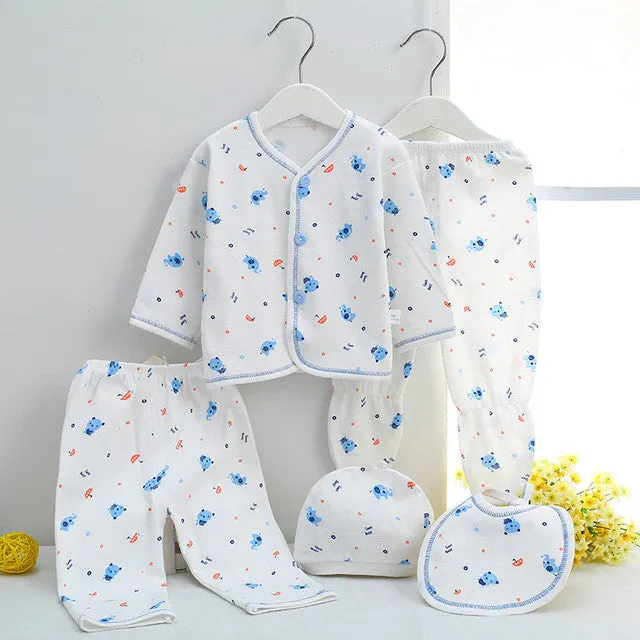 Newborn clothing Fashion Baby Boys Clothing Sets set 7pieces & 5 pieces clothes for 0-3M