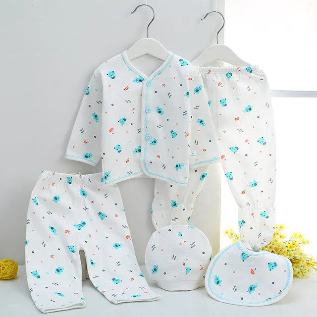 Newborn clothing Fashion Baby Boys Clothing Sets set 7pieces & 5 pieces clothes for 0-3M