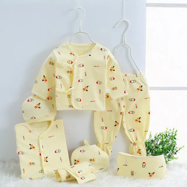 Newborn clothing Fashion Baby Boys Clothing Sets set 7pieces & 5 pieces clothes for 0-3M
