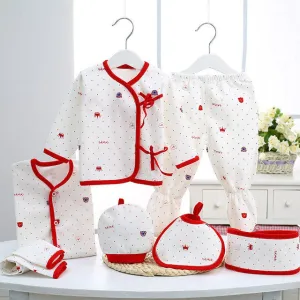 Newborn clothing Fashion Baby Boys Clothing Sets set 7pieces & 5 pieces clothes for 0-3M