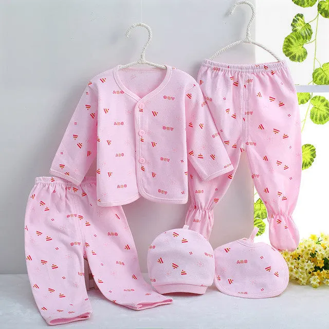 Newborn clothing Fashion Baby Boys Clothing Sets set 7pieces & 5 pieces clothes for 0-3M