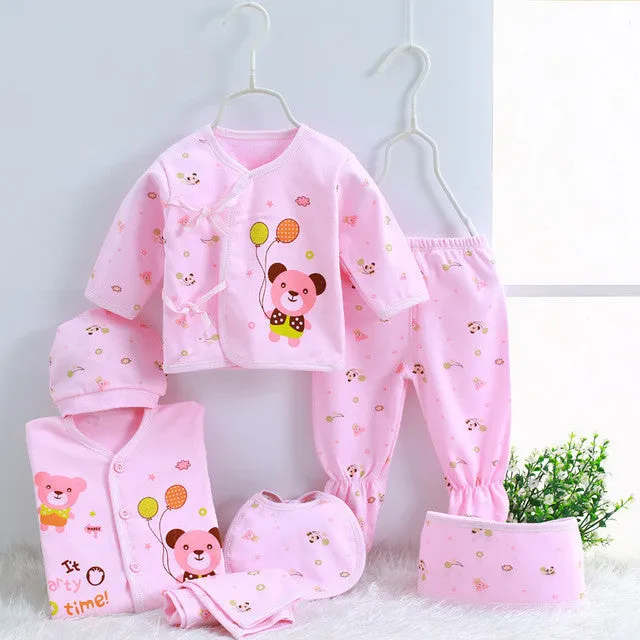 Newborn clothing Fashion Baby Boys Clothing Sets set 7pieces & 5 pieces clothes for 0-3M