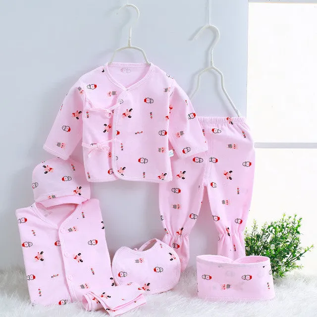 Newborn clothing Fashion Baby Boys Clothing Sets set 7pieces & 5 pieces clothes for 0-3M