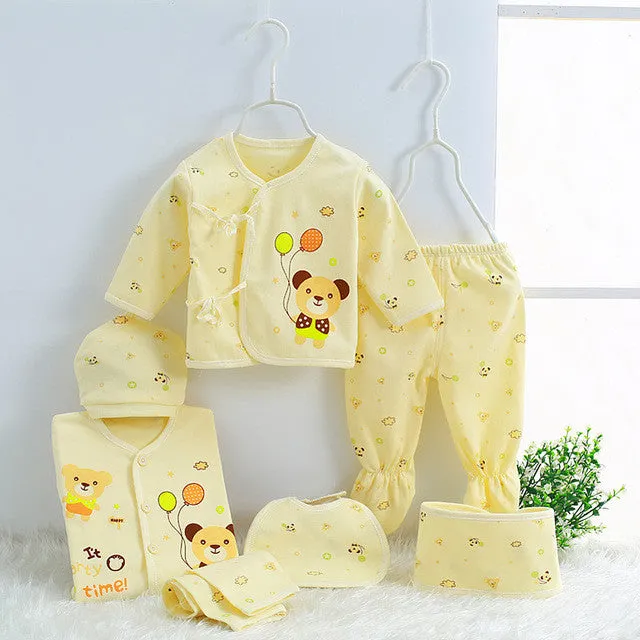 Newborn clothing Fashion Baby Boys Clothing Sets set 7pieces & 5 pieces clothes for 0-3M