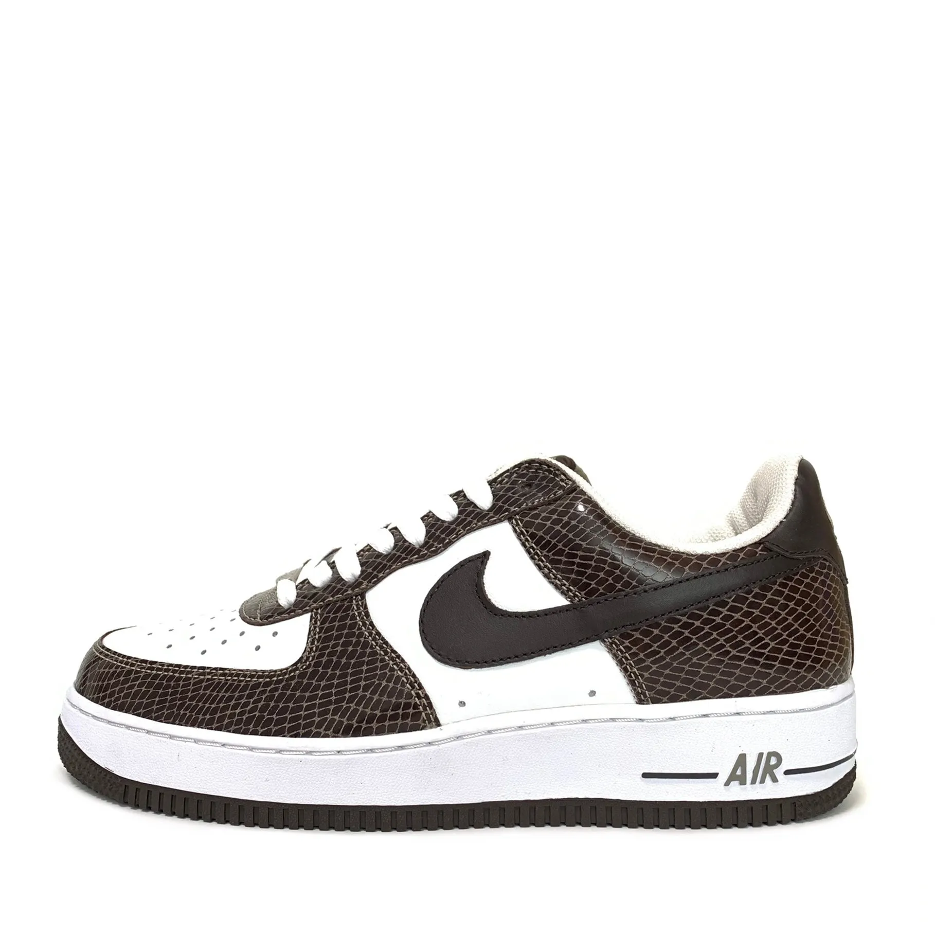 NIKE AIR FORCE 1 PREMIUM BROWN SNAKE