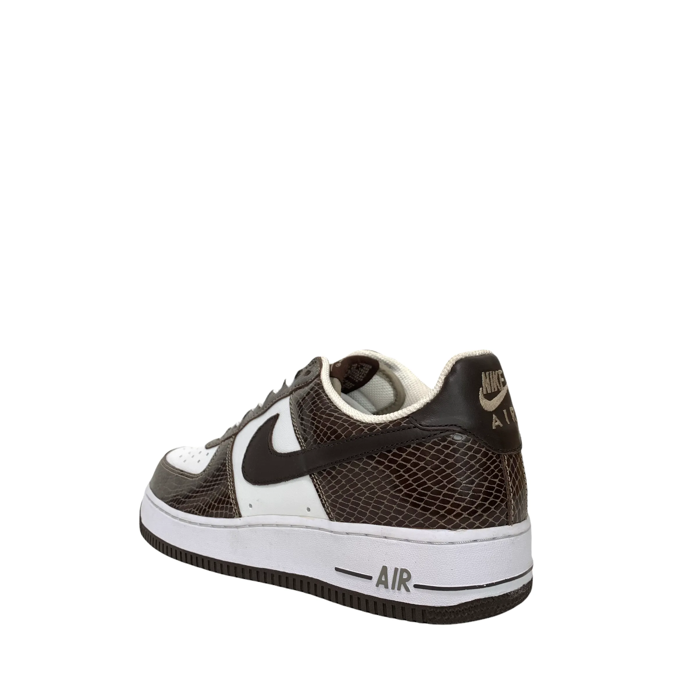 NIKE AIR FORCE 1 PREMIUM BROWN SNAKE