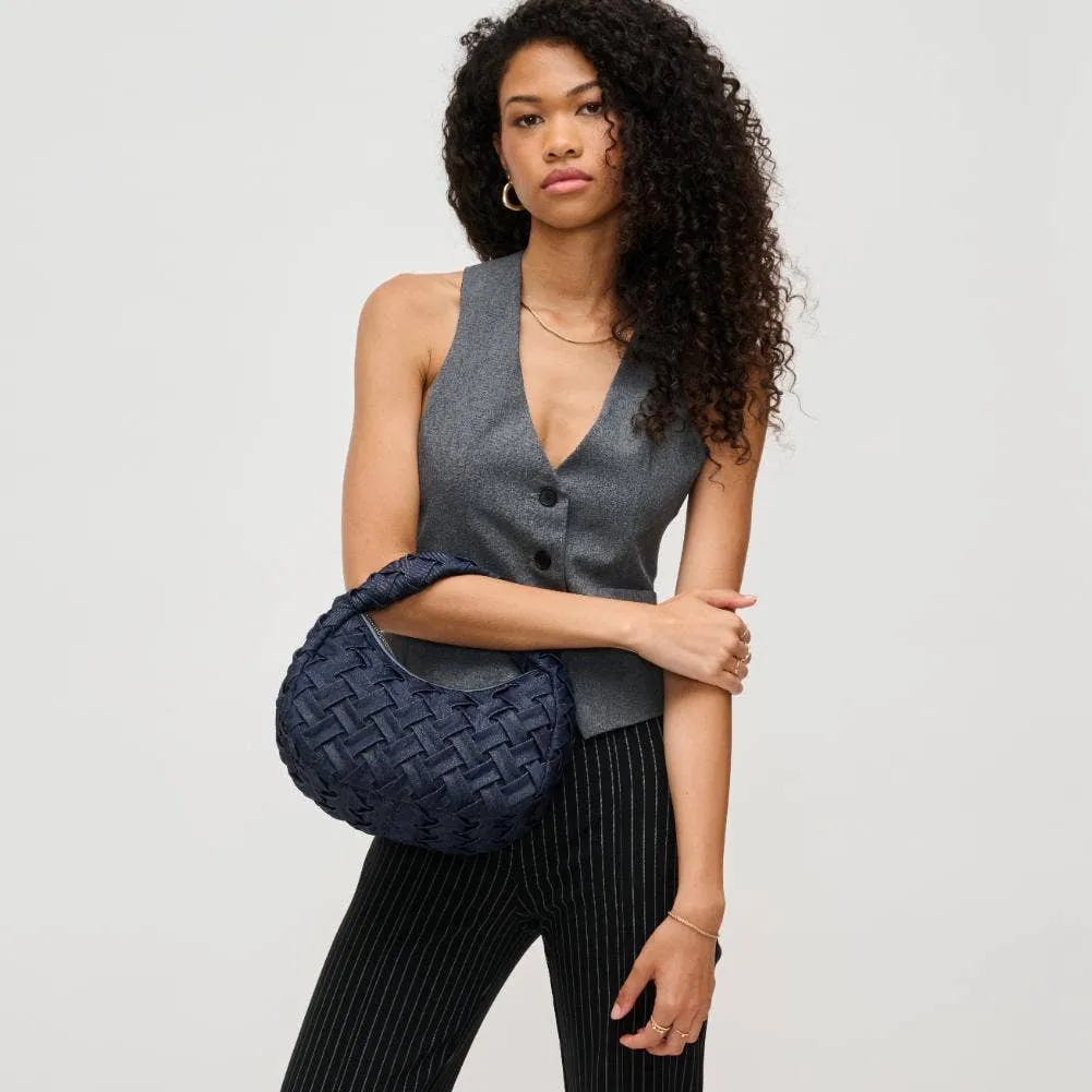 Noreen Woven Clutch