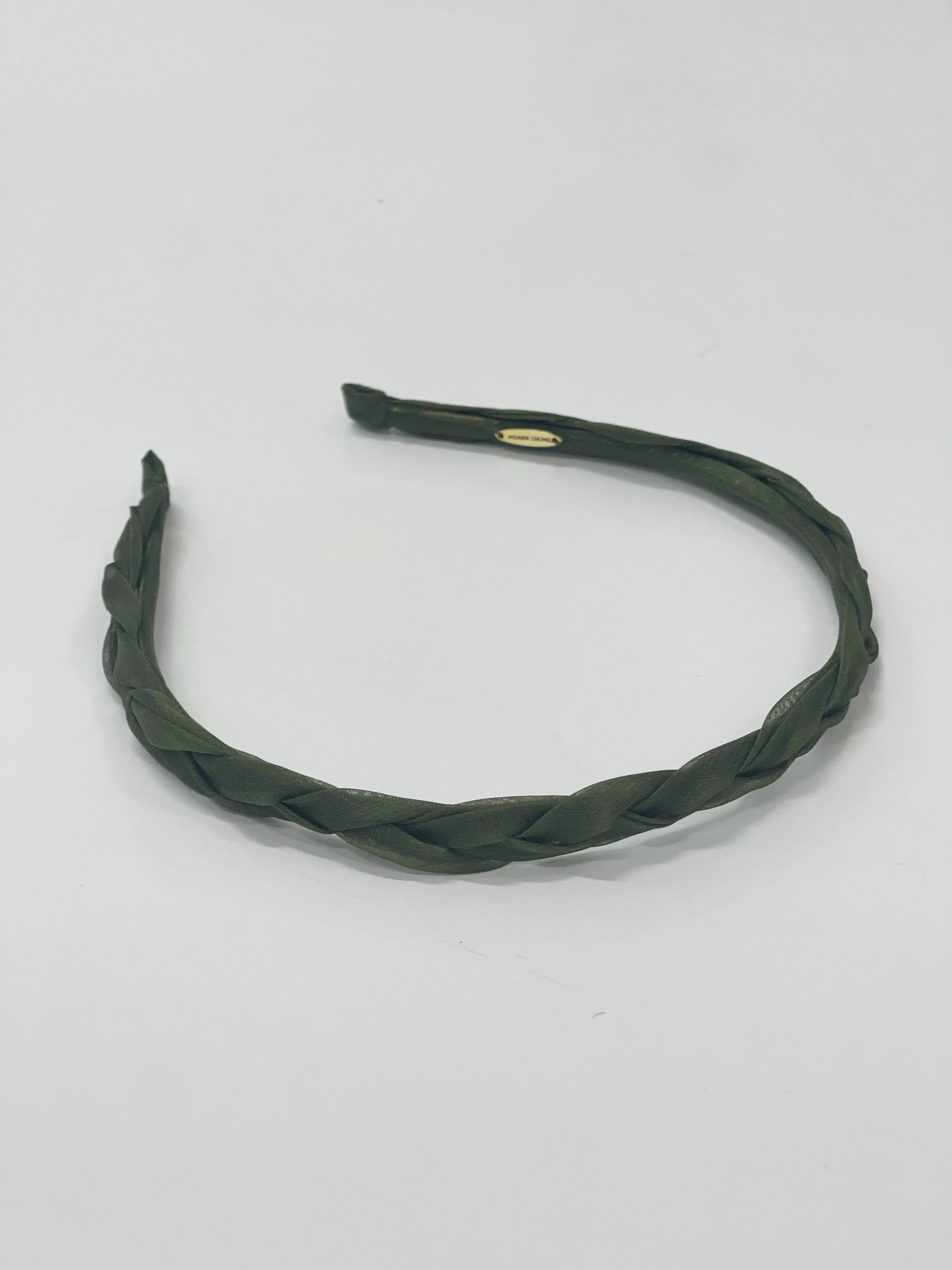 Nusa Dua Braided Headband in Silk Organza