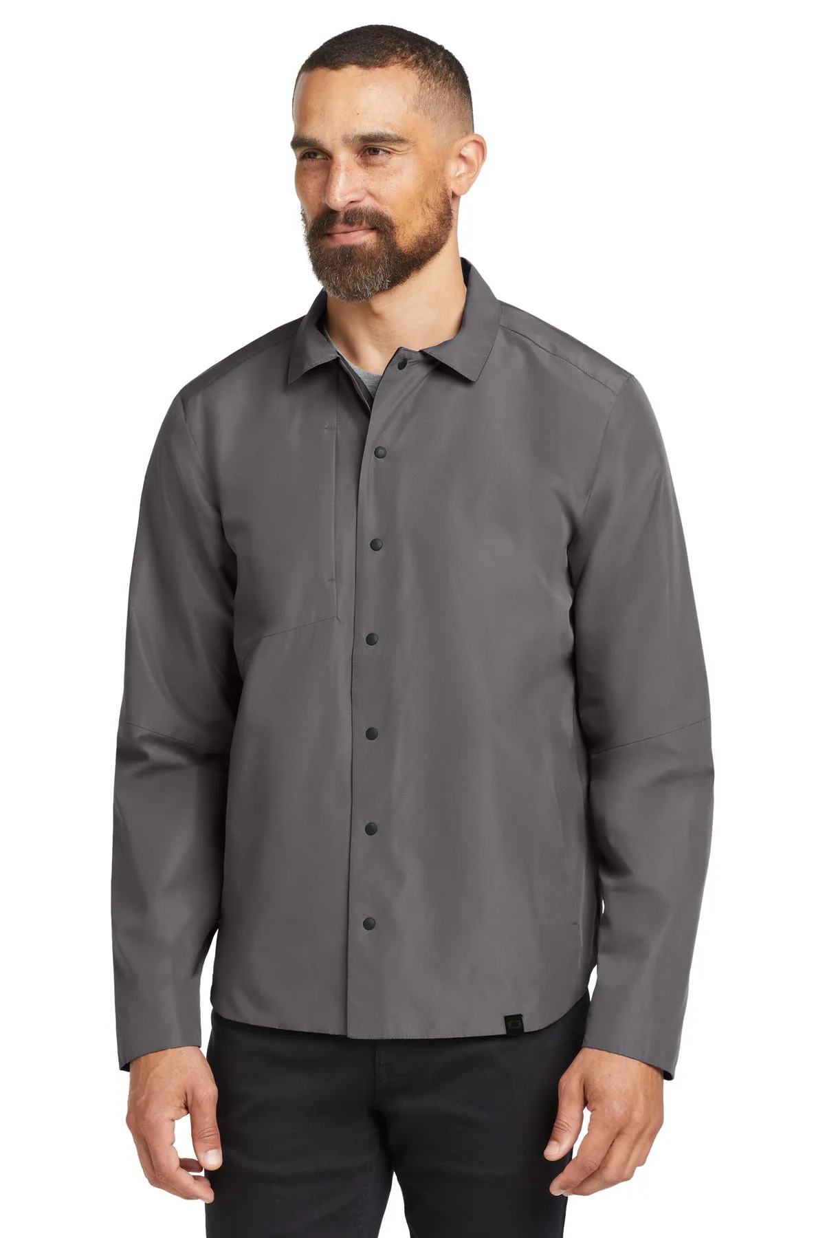 OGIO  Reverse Shirt Jacket. OG754 Gear Grey